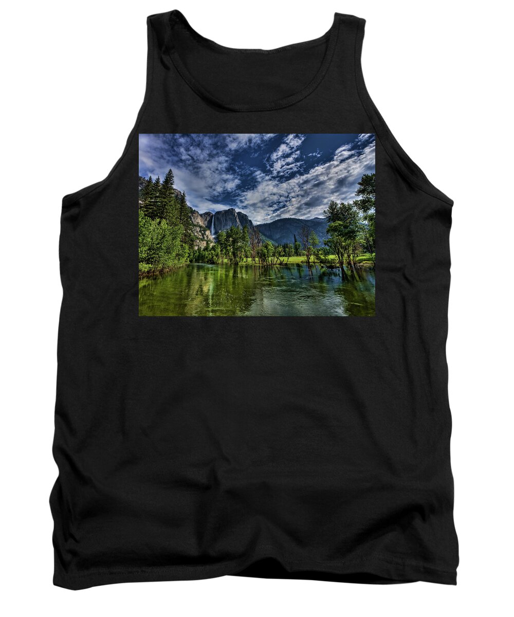 Yosemite Tank Top featuring the photograph Follow the River by Beth Sargent