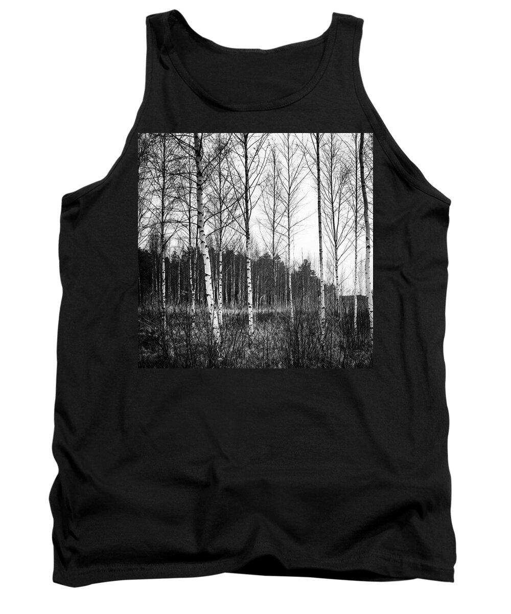 Europe Tank Top featuring the photograph Forests Of Finland by Aleck Cartwright