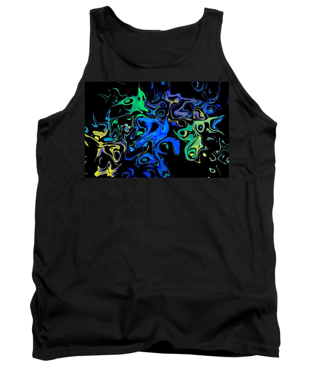 Sea Monster Tank Top featuring the photograph Francine The Sea Monster by Mark Blauhoefer