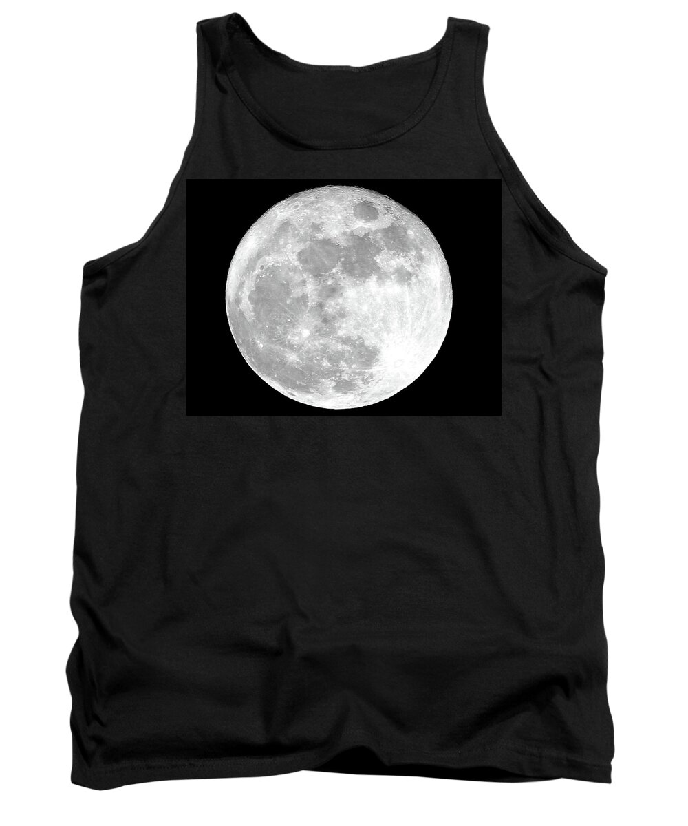 Full Moon Tank Top featuring the photograph Full Moon by Jackson Pearson
