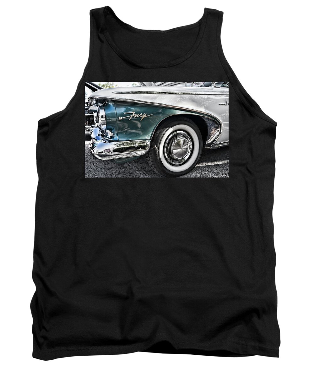 Sharon Popek Tank Top featuring the photograph Fury in Blue by Sharon Popek