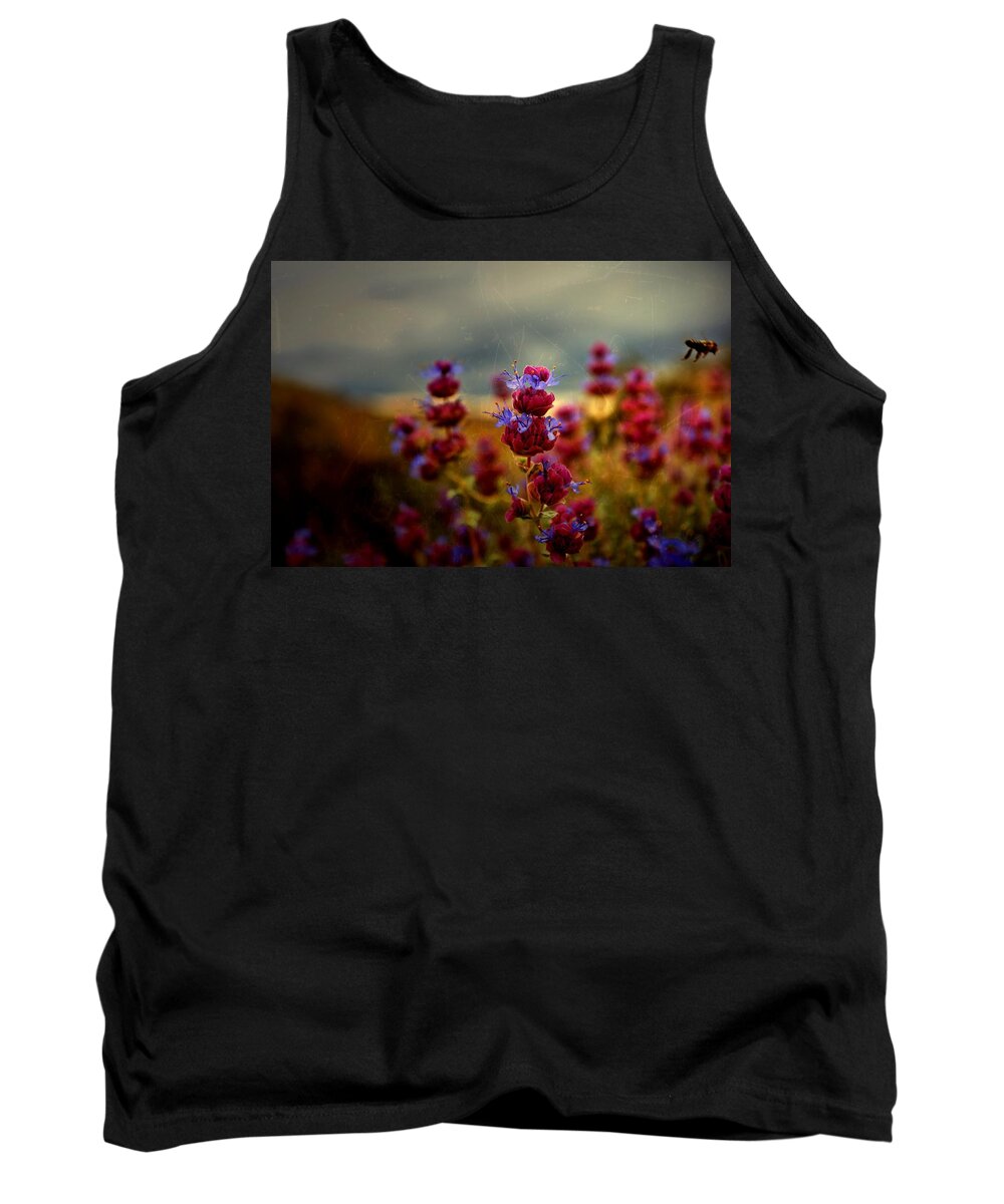 Bee Tank Top featuring the photograph Go Bee by Mark Ross
