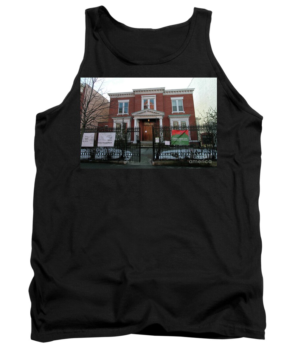 Greenpoint Reformed Church Tank Top featuring the photograph Greenpoint Reformed Church by Steven Spak