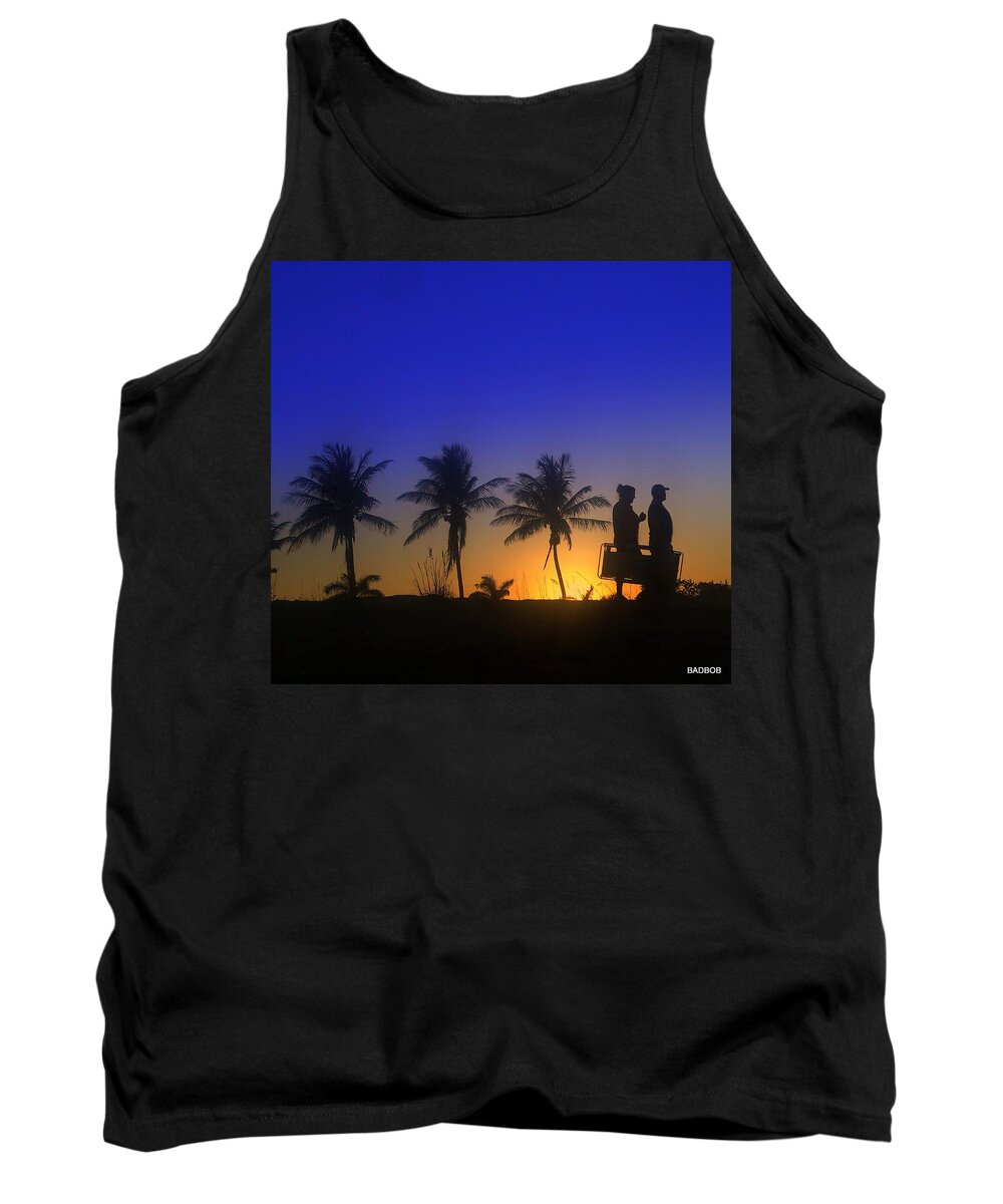 Sunset Tank Top featuring the photograph Greg by Robert Francis