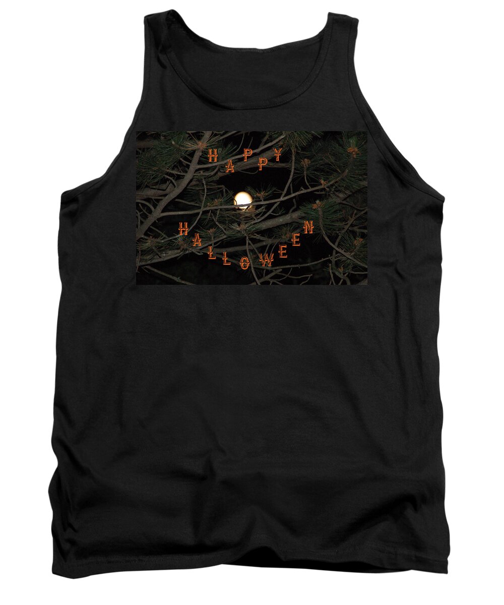 Halloween Tank Top featuring the photograph Halloween Card by Aimee L Maher ALM GALLERY