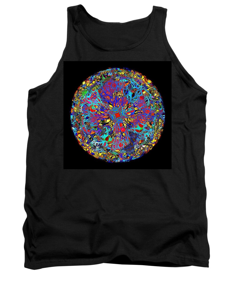 Fractal Tank Top featuring the photograph If I Lose the Light of the Sun by Nick Heap