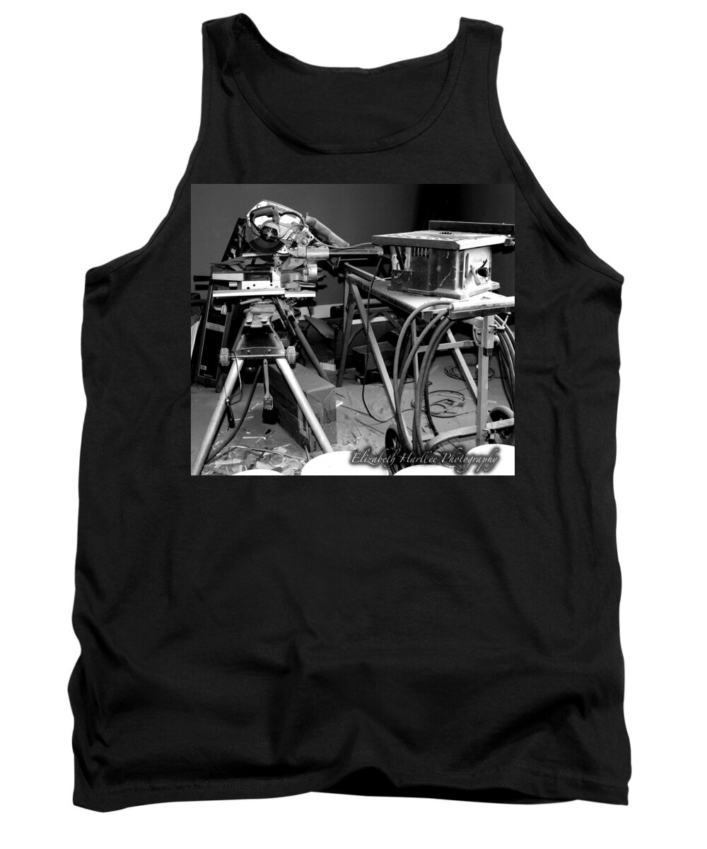  Tank Top featuring the photograph Industrial by Elizabeth Harllee