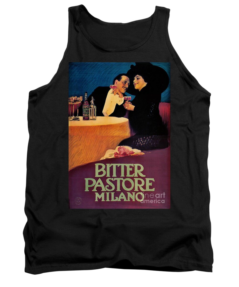 Italian Bitters Ad 1913 Tank Top featuring the photograph Italian Bitters Ad 1913 by Padre Art