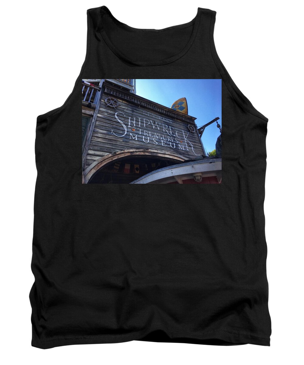 Key West Tank Top featuring the photograph Key Museum by Joseph Caban