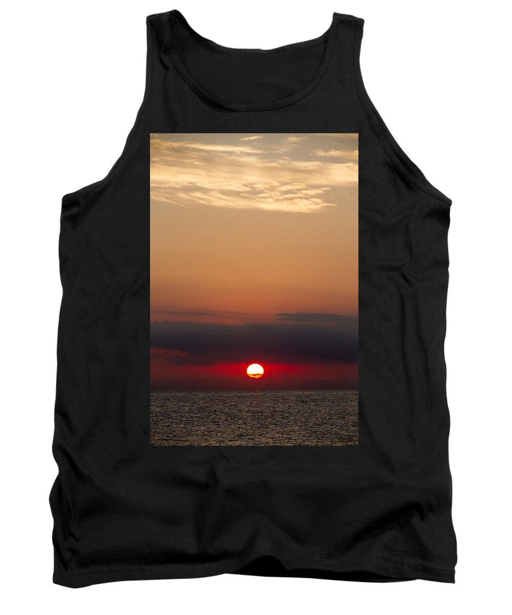 Sunset Tank Top featuring the photograph Key West Sunset 21 by Bob Slitzan
