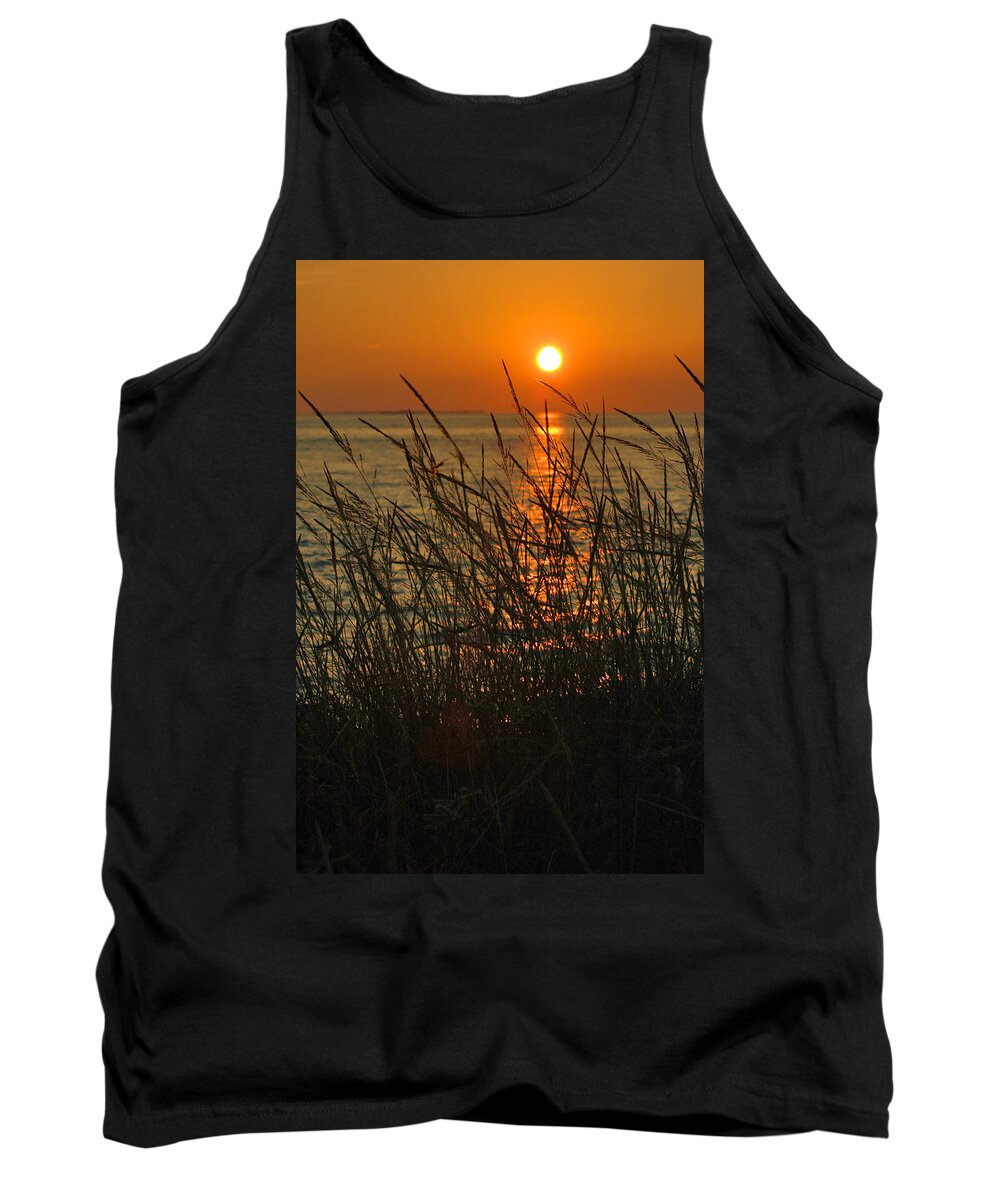 Photography Tank Top featuring the photograph Key West Sunset by Susanne Van Hulst