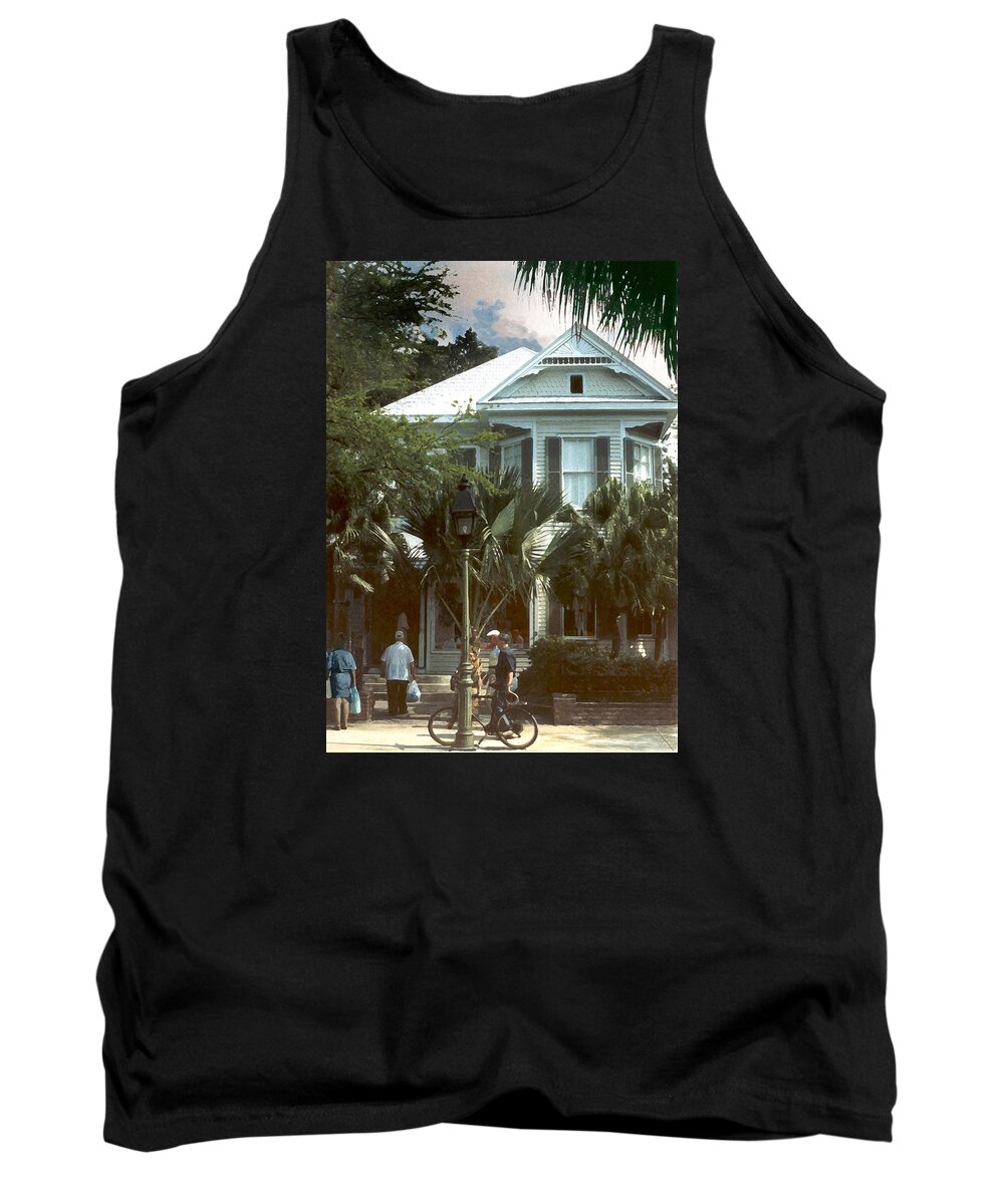 Historic Tank Top featuring the photograph Keywest by Steve Karol