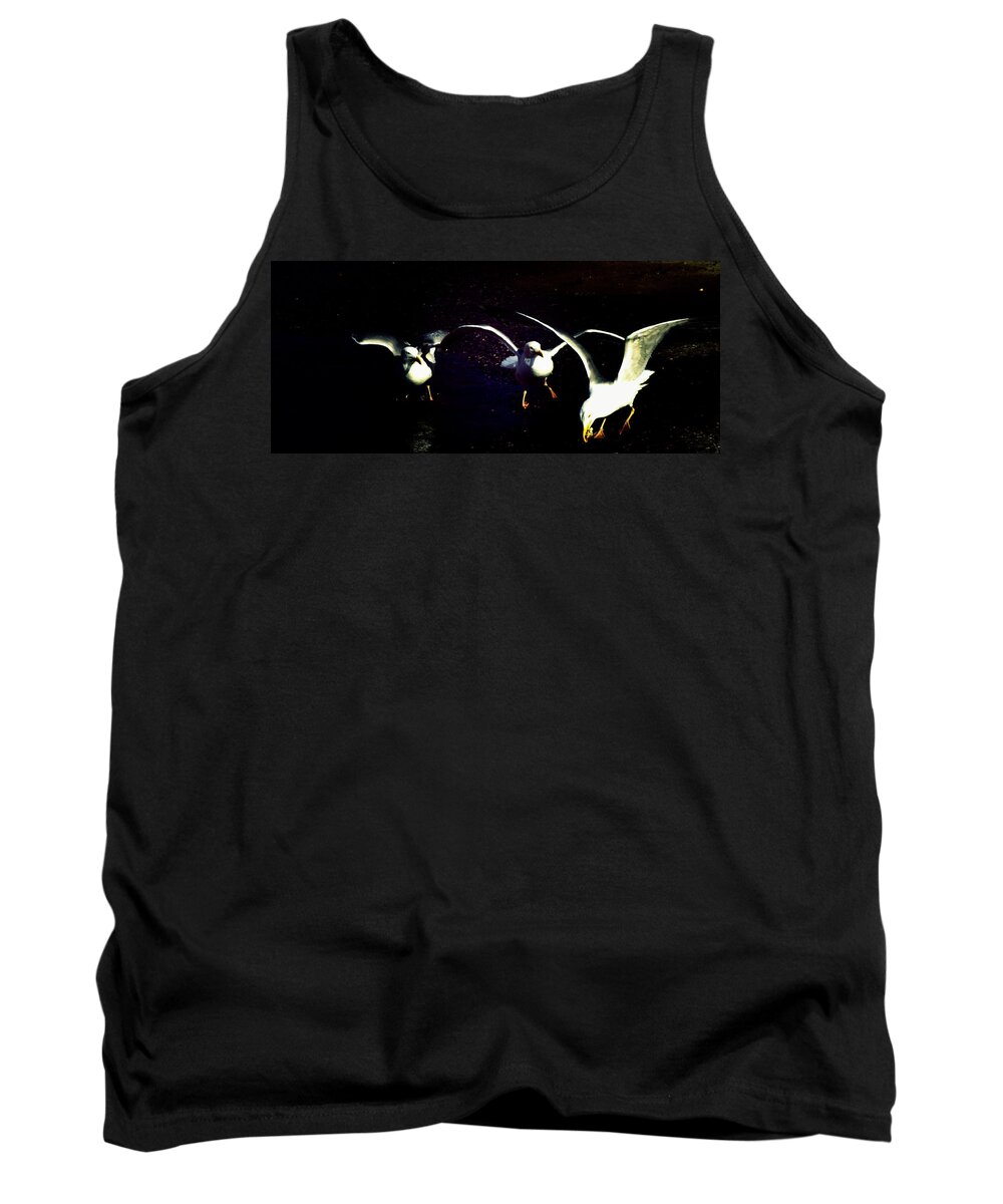 Late Night Snack Tank Top featuring the photograph Late Night Snack by Mike Breau