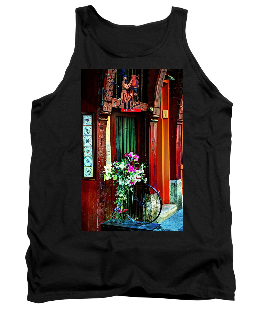 Europe Tank Top featuring the photograph Le Potier Rouen France by Tom Prendergast