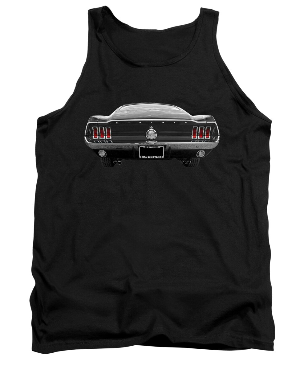 Ford Mustang Tank Top featuring the photograph Let The Good Times Roll - 1967 Mustang Fastback by Gill Billington