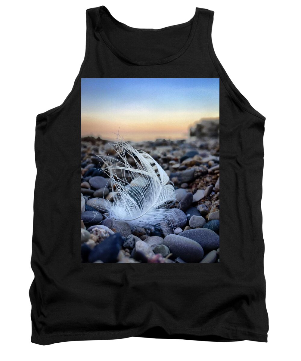 Lake Tank Top featuring the photograph Lightness of Being by Terri Hart-Ellis