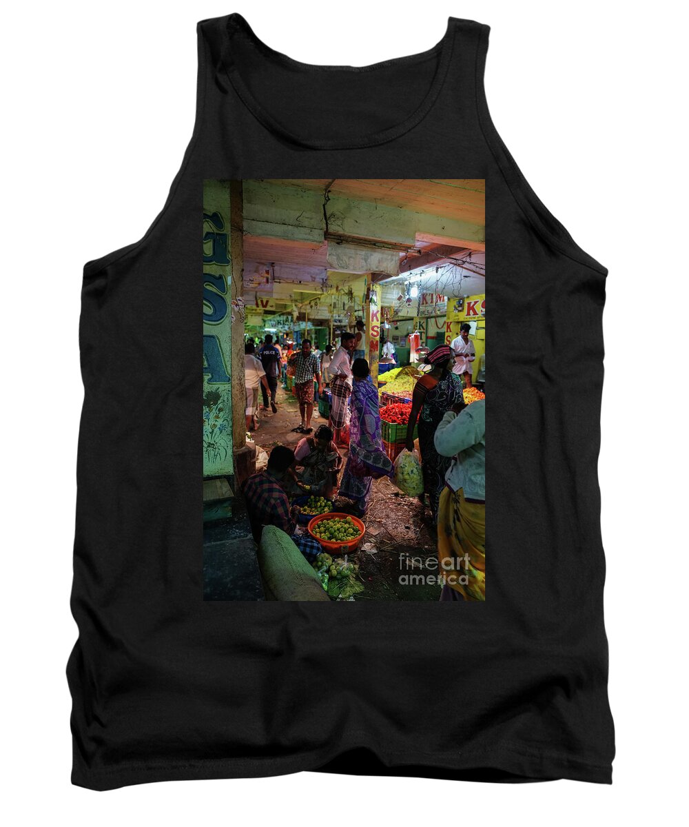 India Tank Top featuring the photograph Limes For Sale by Mike Reid
