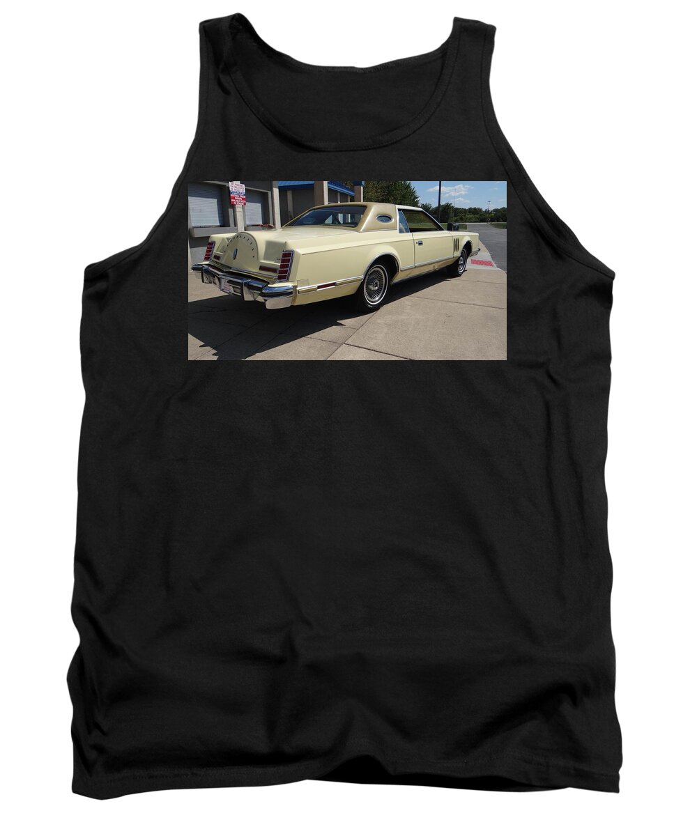 Lincoln Continental Mark V Tank Top featuring the photograph Lincoln Continental Mark V by Jackie Russo