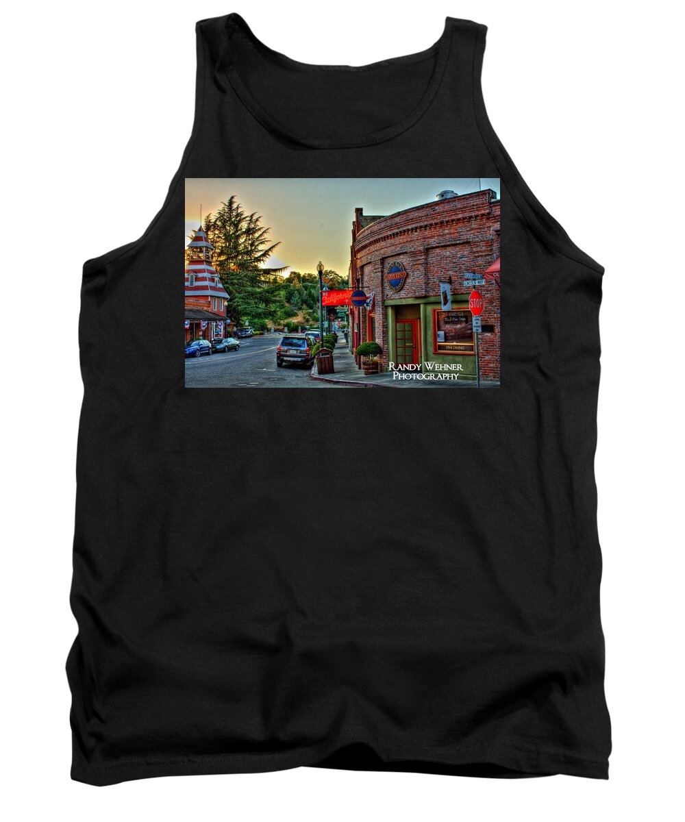 Lincoln Way Tank Top featuring the photograph Lincoln Way by Randy Wehner
