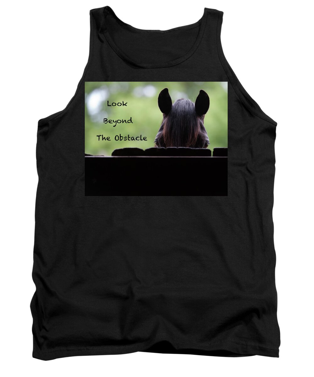 Canadian Tank Top featuring the photograph Look Beyond The Obstacle by Shawn Hamilton