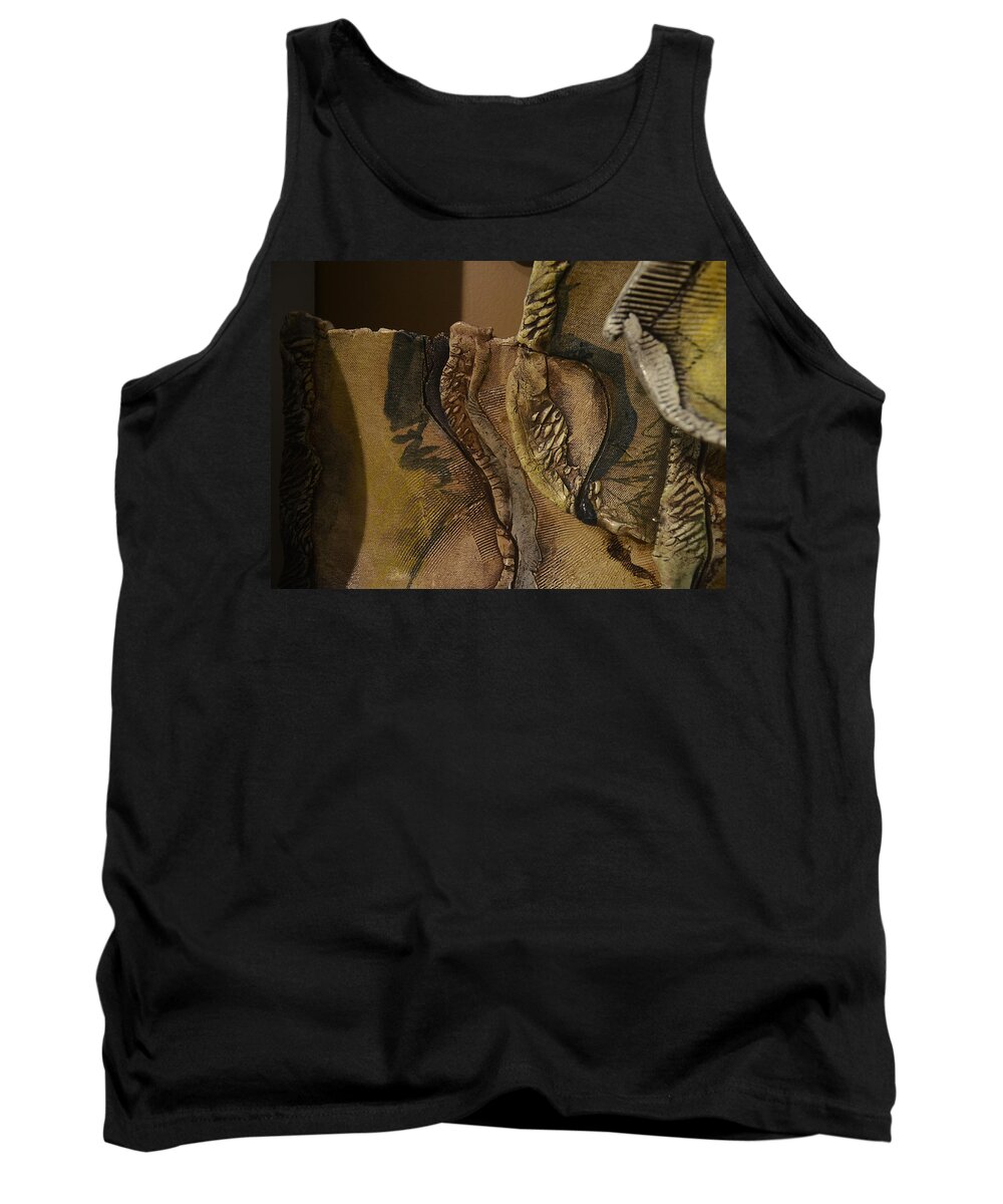 Pottery Tank Top featuring the photograph Mak_ell 8493 by Char Szabo-Perricelli