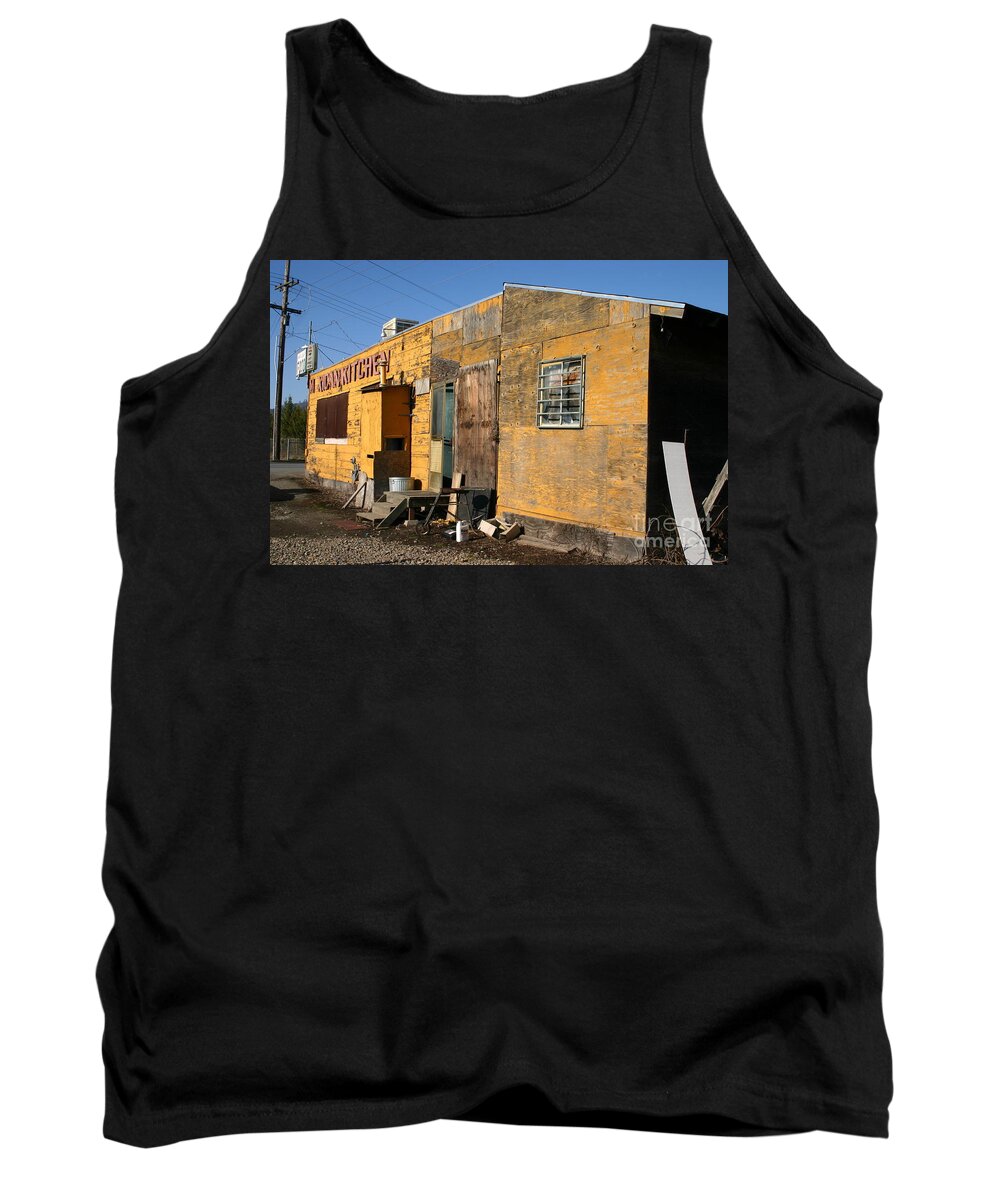 Maria's Tank Top featuring the photograph Maria s Kitchen by Marie Neder