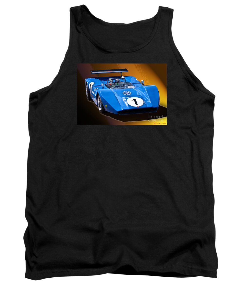 Frank Matich Tank Top featuring the photograph Matich SR4 by Stuart Row