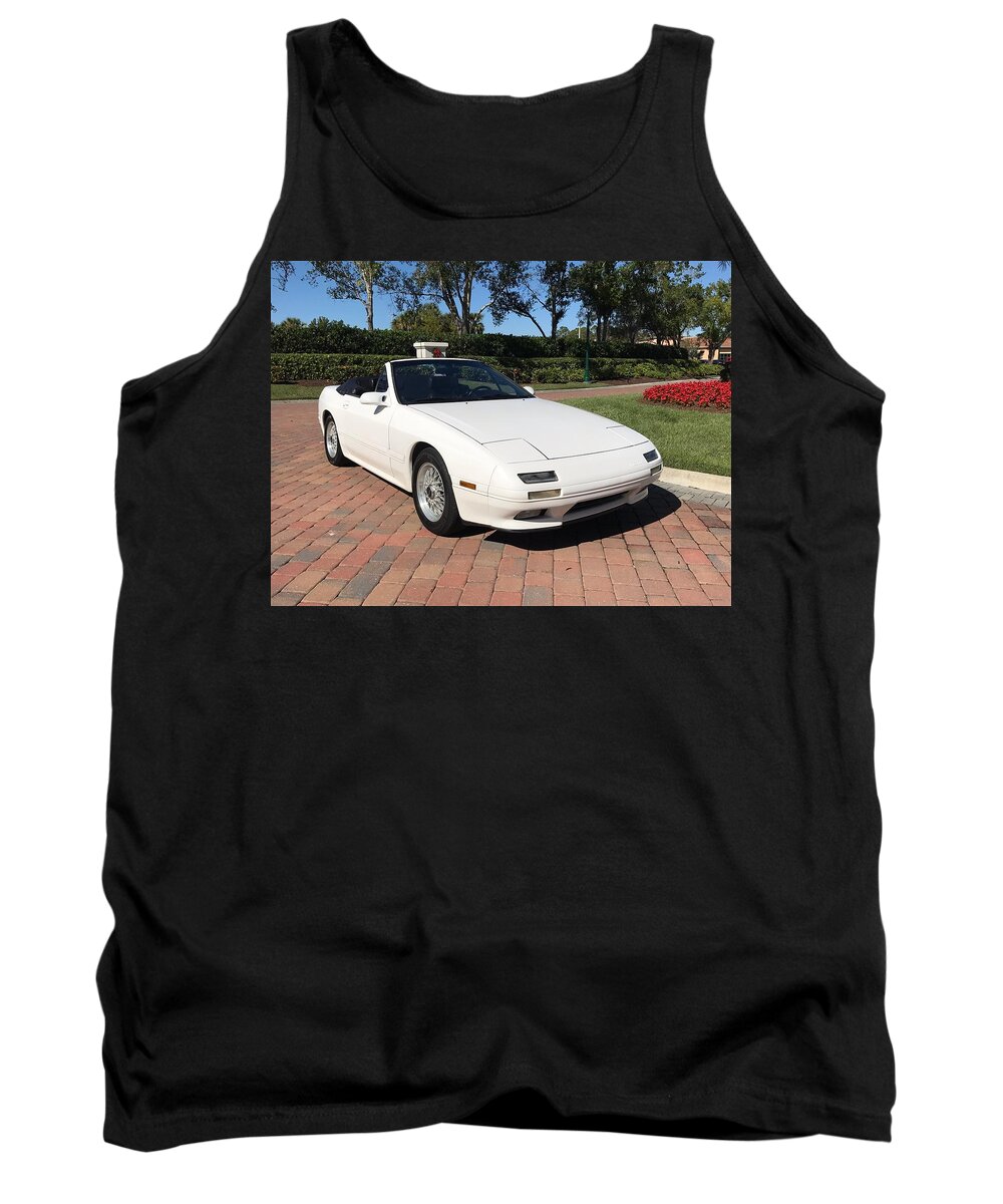 Mazda Rx-7 Tank Top featuring the photograph Mazda RX-7 by Mariel Mcmeeking