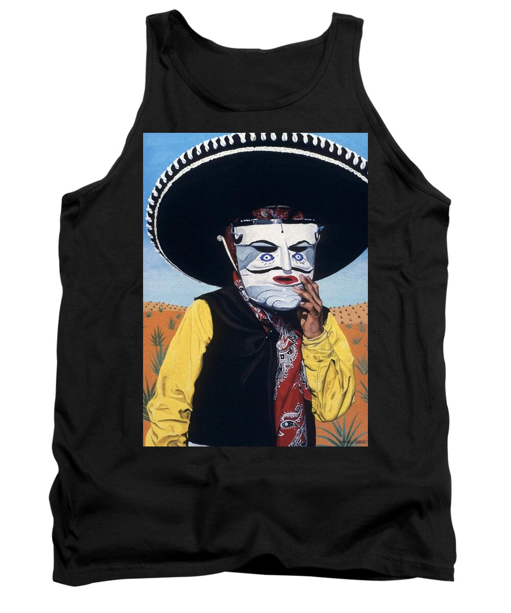 Michael Earney Tank Top featuring the painting Mexicano by Michael Earney