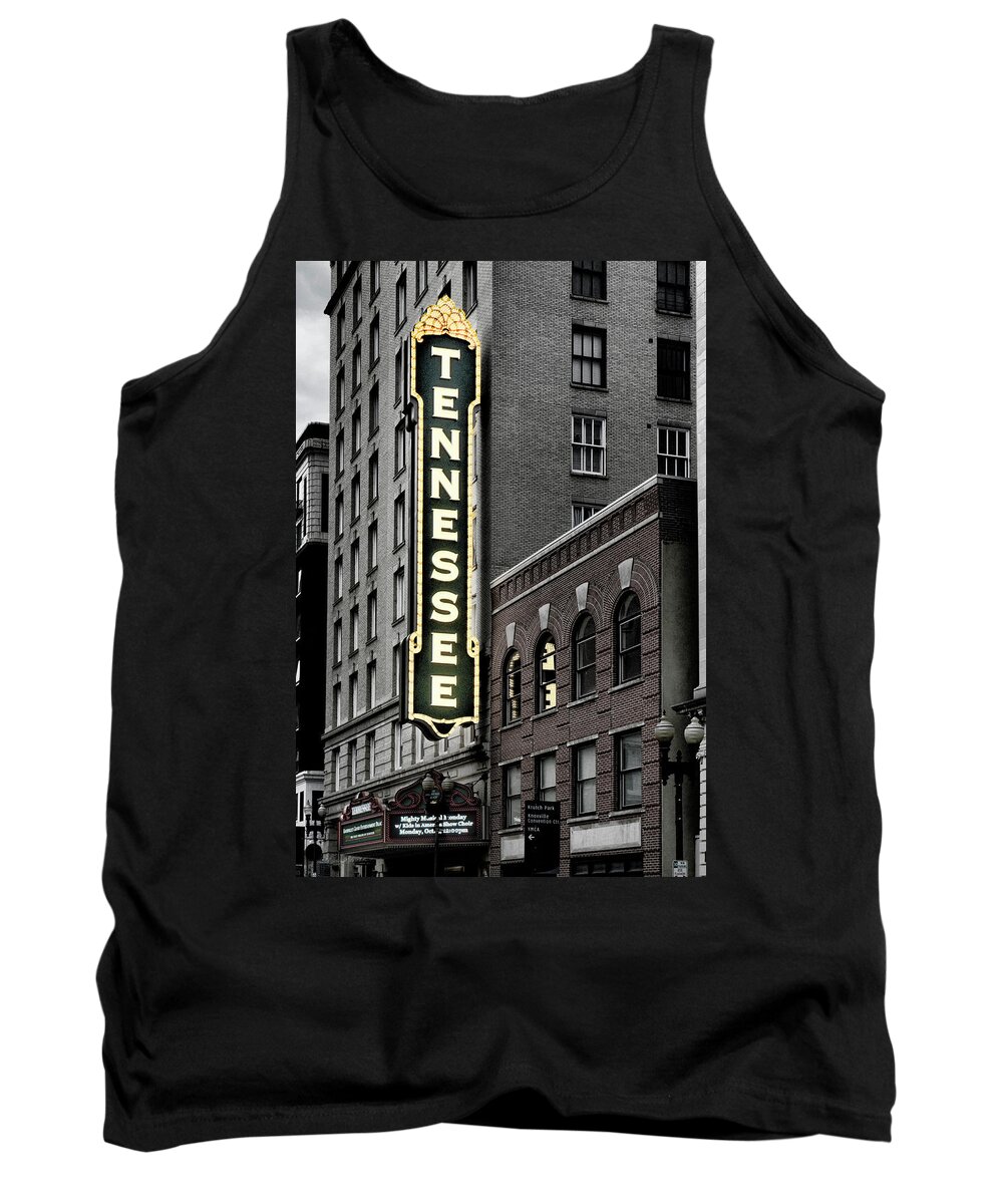 Knoxville Tank Top featuring the photograph Mighty Tennessee by Sharon Popek