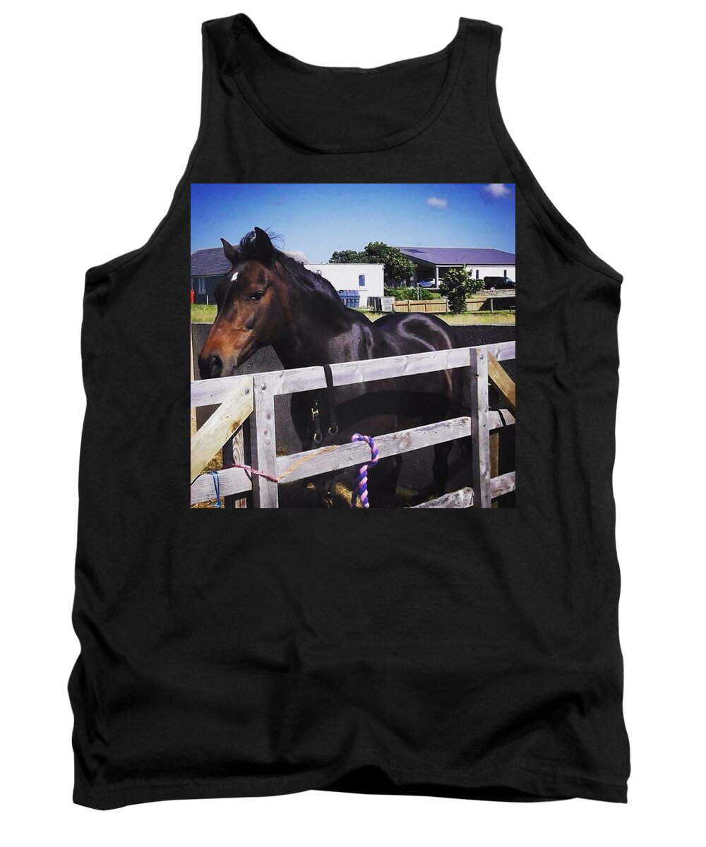 Beautiful Tank Top featuring the photograph Missing Orkney's County Show This Year by Charlotte Cooper