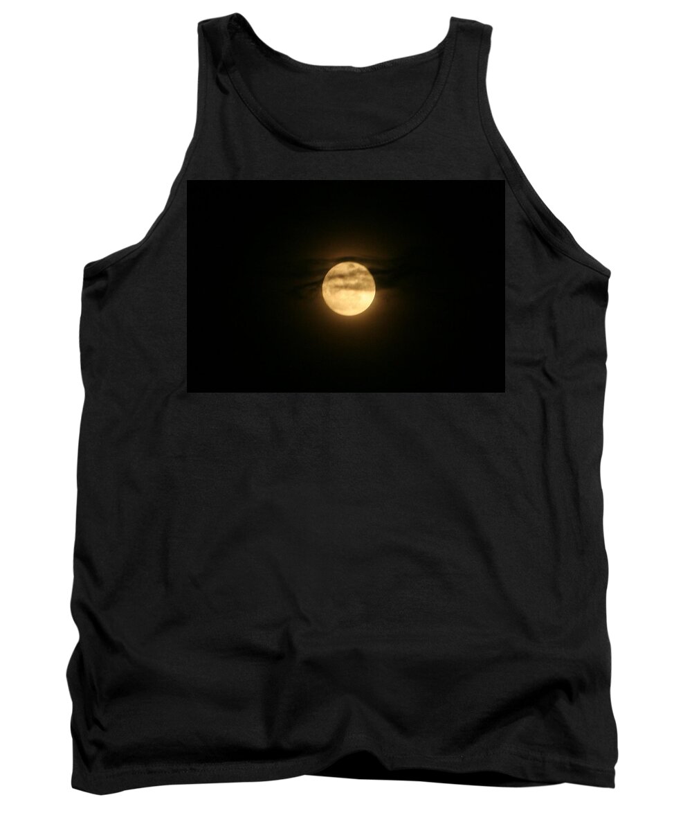 Photography Tank Top featuring the digital art Moon Dance by Barbara S Nickerson