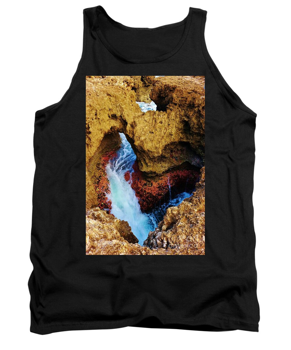 Sea Tank Top featuring the photograph My Heart Between Sea and Shore by Craig Wood
