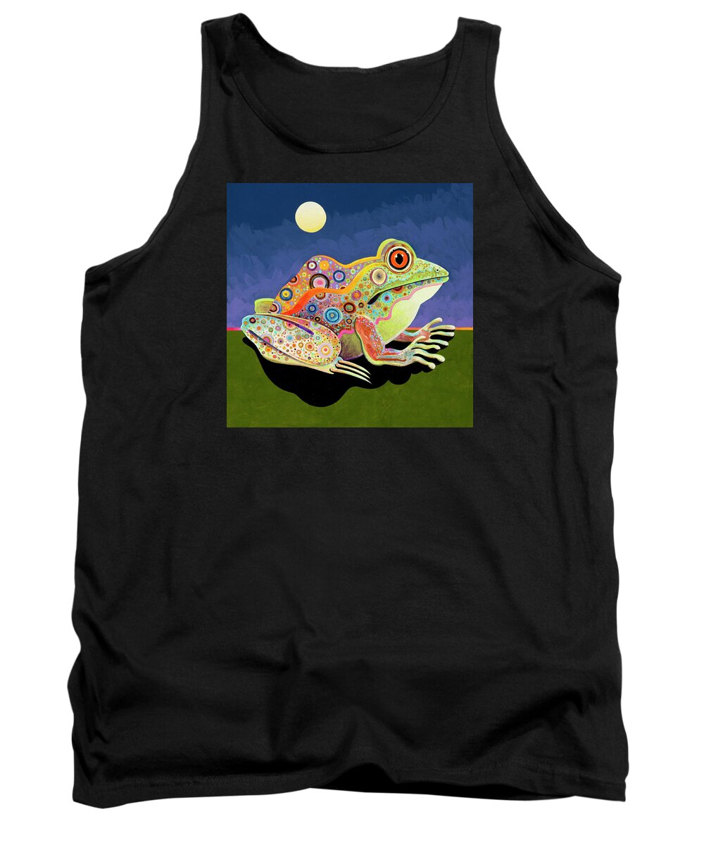 Fauvism Tank Top featuring the painting My Prince by Bob Coonts