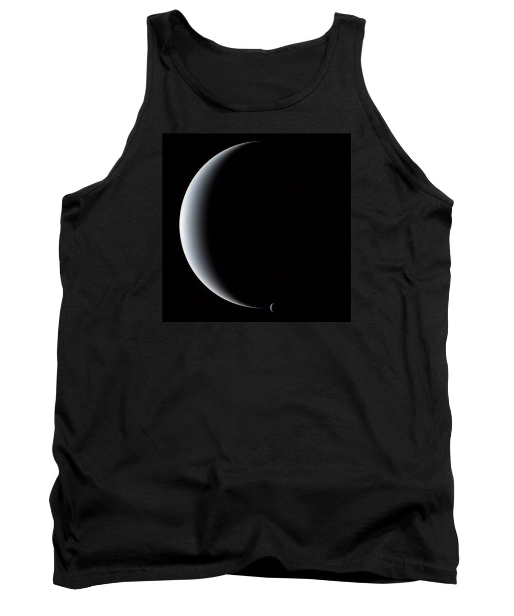 Neptune Tank Top featuring the photograph Neptune and Triton by Eric Glaser