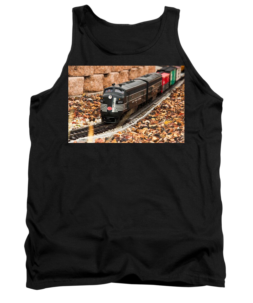 Engine Tank Top featuring the photograph New York Central by Christopher Holmes