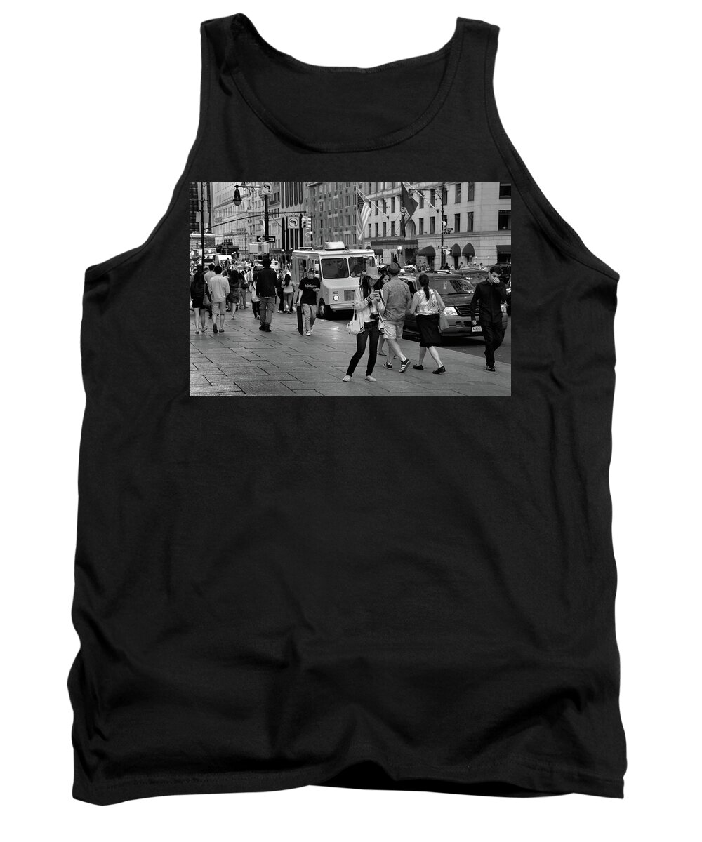 Photograph Tank Top featuring the photograph New York, New York 19 by Ron Cline