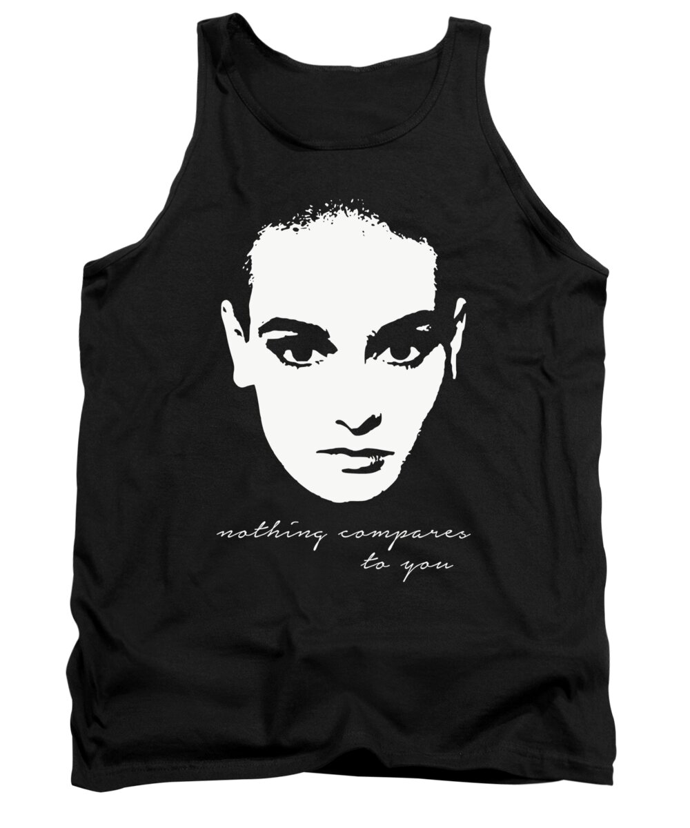 Music Tank Top featuring the digital art Nothing Compares To You Pop Art by Megan Miller