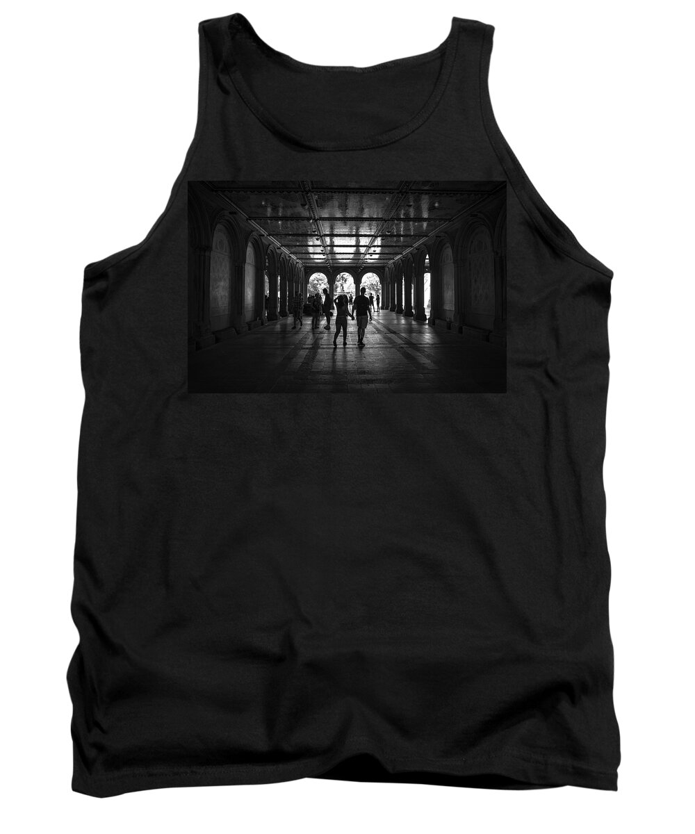 Black And White Tank Top featuring the photograph Nyc3 by Rob Dietrich