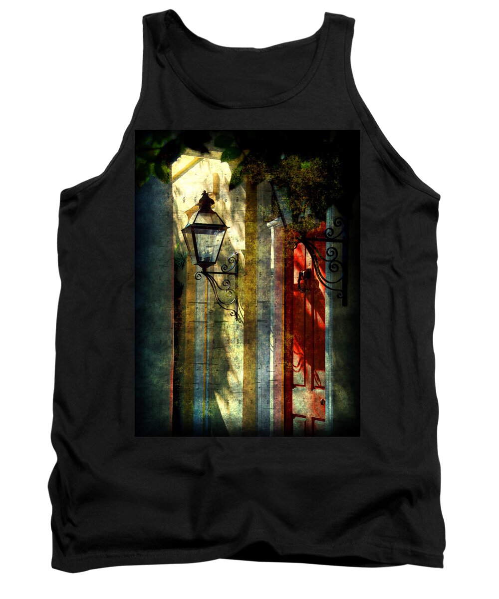 Charleston Tank Top featuring the photograph Old Charleston SC by Susanne Van Hulst