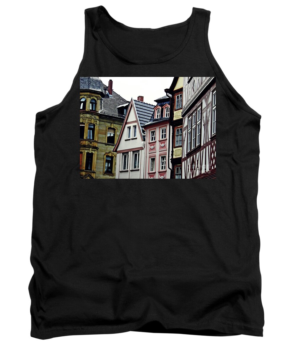 City Tank Top featuring the photograph Old Town Mainz by Sarah Loft