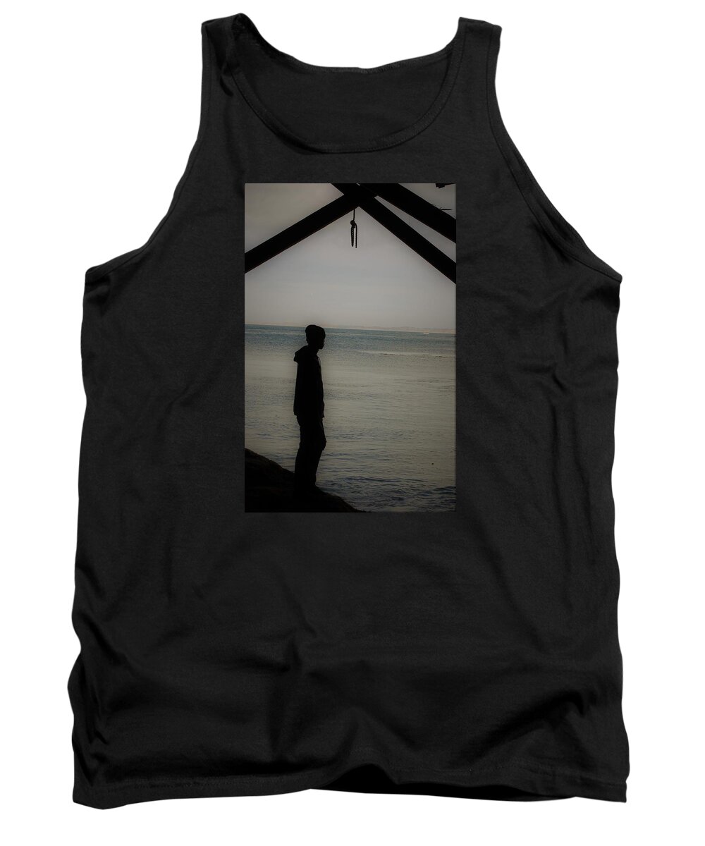 Dead Tank Top featuring the photograph On the verge of dead by Maria Aduke Alabi