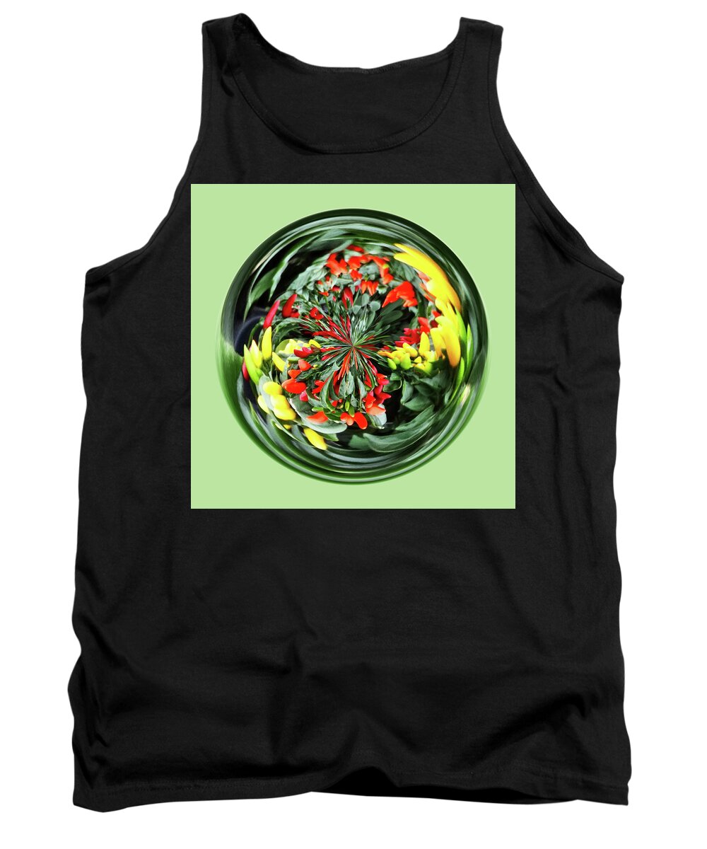 Orb Tank Top featuring the photograph Orb 9B by Pat Miller