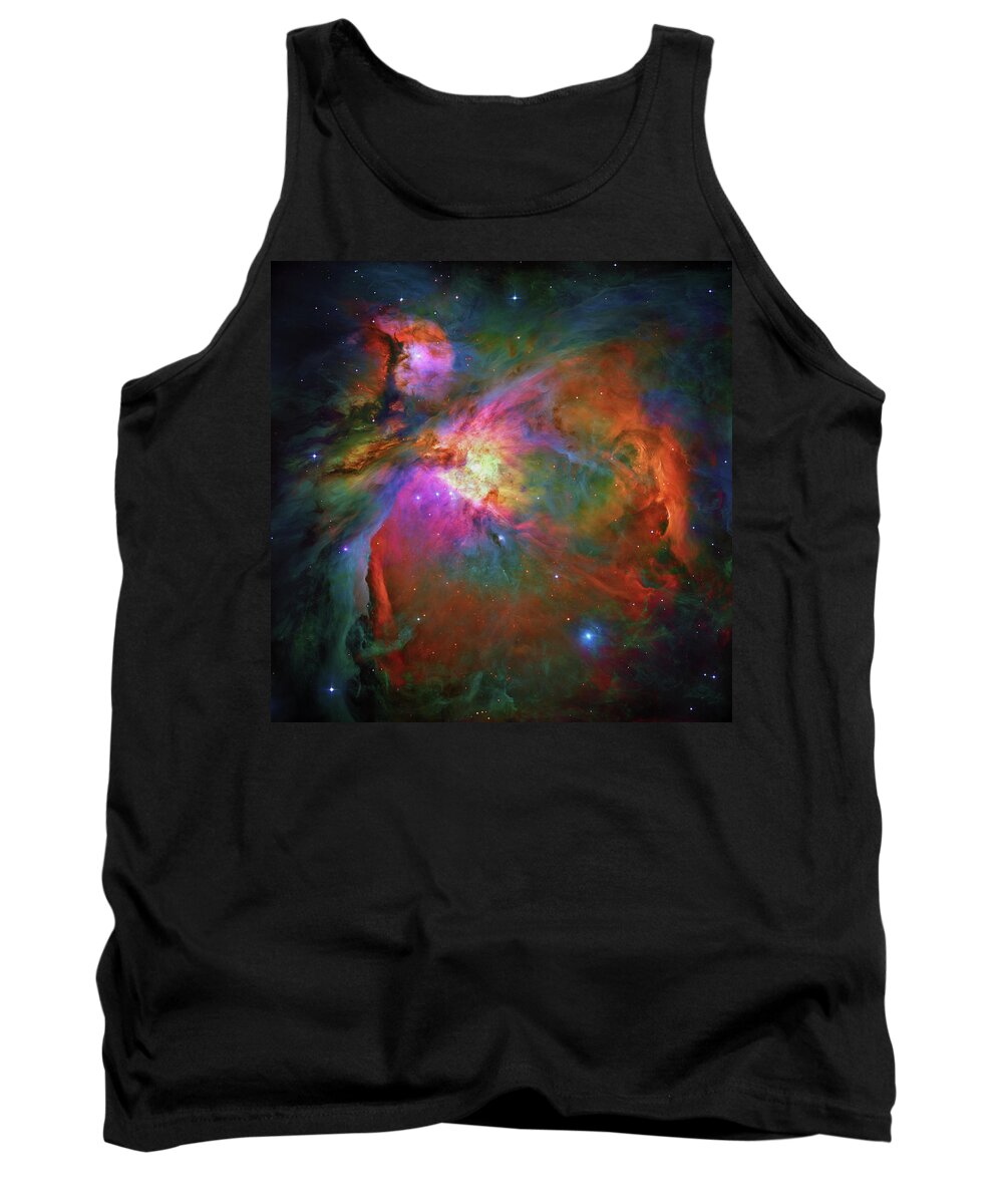 Orion Tank Top featuring the photograph Orion Nebula by Ram Vasudev