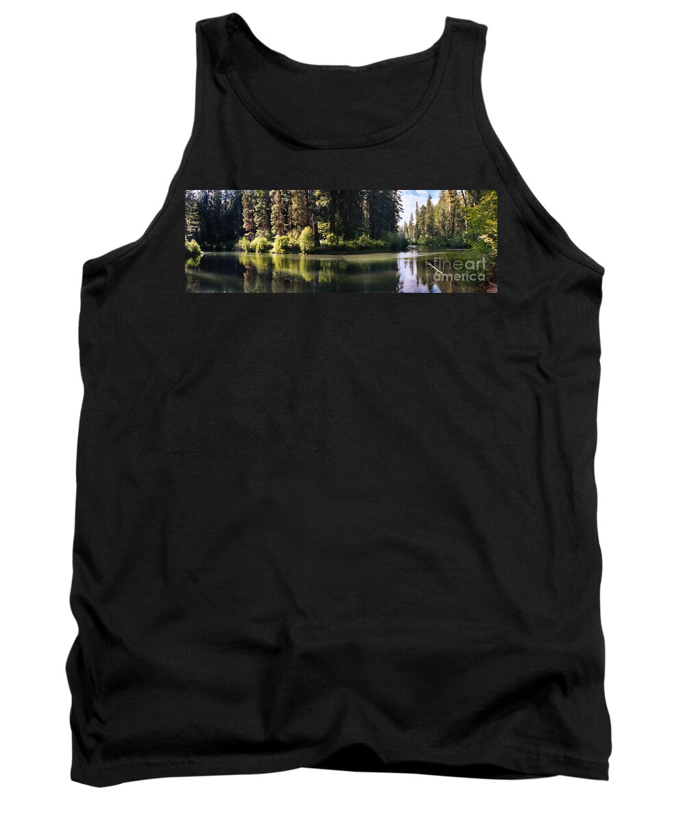 Oxbow Tank Top featuring the photograph Oxbow by Peter Piatt