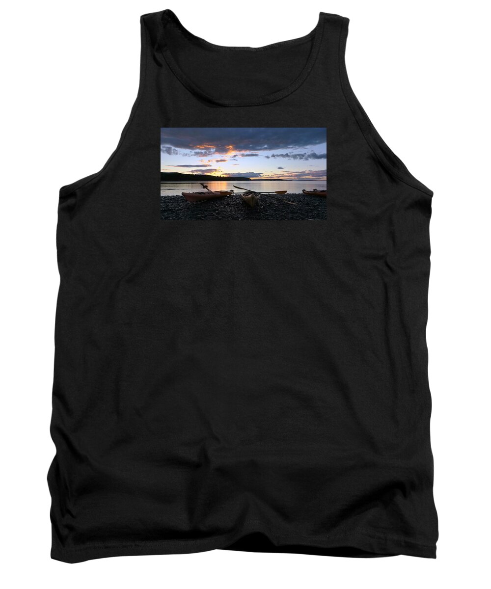 Peaceful Moments At Bar Harbor Tank Top featuring the photograph Peaceful Moments at Bar Harbor by Mike Breau