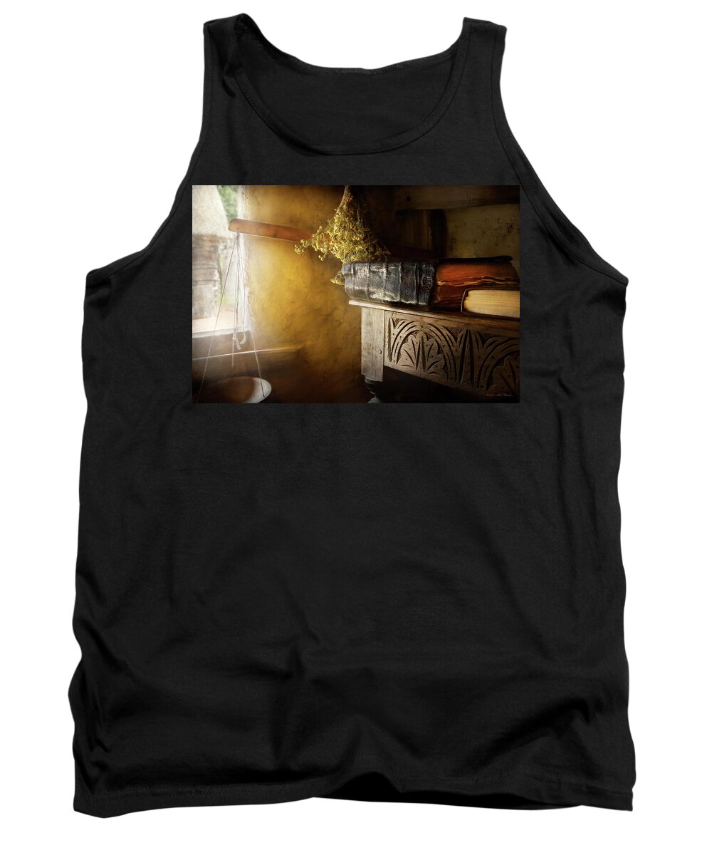 Pharmacist Tank Top featuring the photograph Pharmacy - The apothecarian by Mike Savad