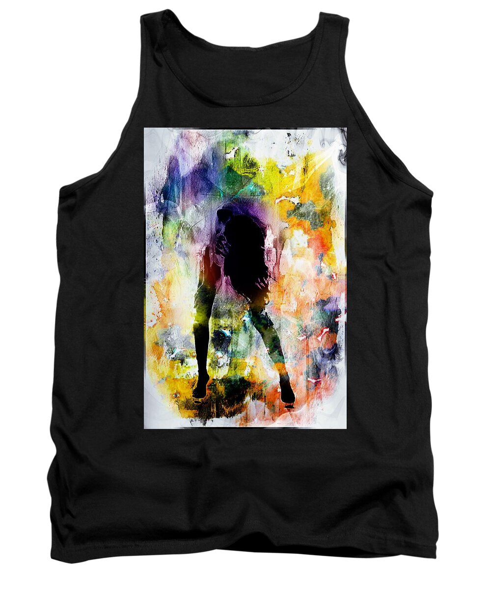 Pop Tank Top featuring the photograph Pop Dance by Jean Francois Gil