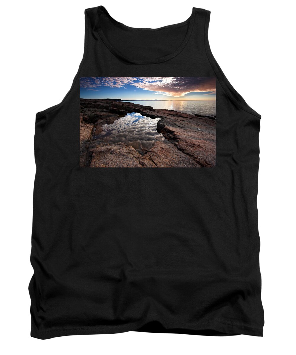 Maine Tank Top featuring the photograph Portal to the Heavens by Neil Shapiro
