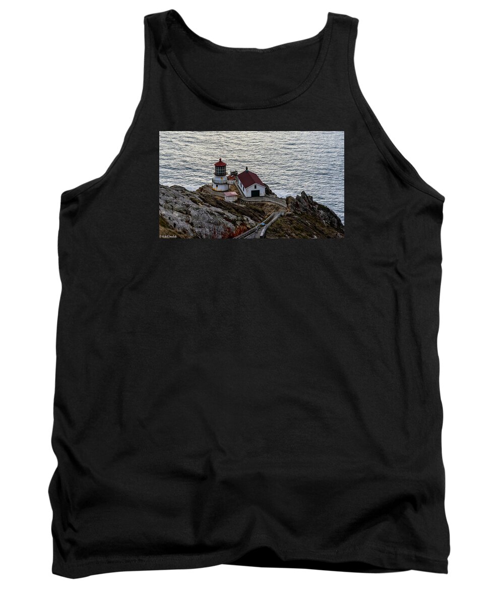 Point Reyes Tank Top featuring the photograph Pt Reyes by Mike Ronnebeck